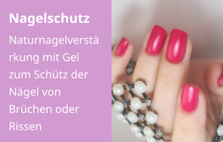 Nagelschutz Naturnagelverstärkung mit Gel zum Schütz der Nägel von Brüchen oder Rissen